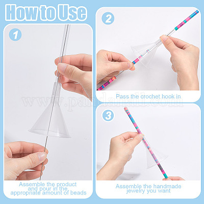 Набор инструментов для бисероплетения своими руками DIY-WH0308-611B-1