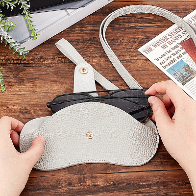 Футляры для очков из искусственной кожи AJEW-WH0248-241C-1