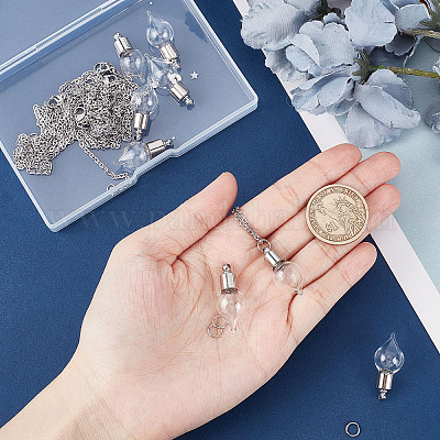 Набор для самостоятельного изготовления ожерелья из флакона духов DIY-SC0020-71-1