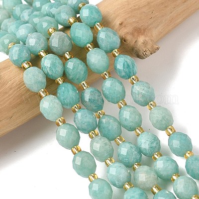 Природных амазонит бисер нитей G-F809-A33-01-1