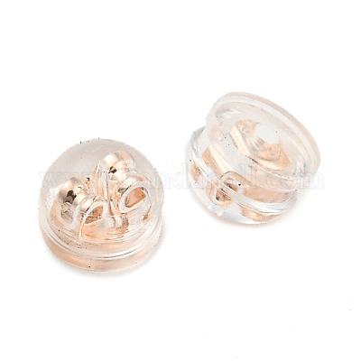 Dadi per orecchie in resina e ottone&nbsp;FIND-H046-01RG-1