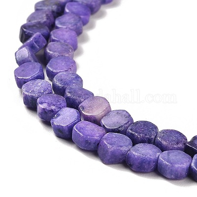 Бусы из натурального доломита G-F765-G04-01-1