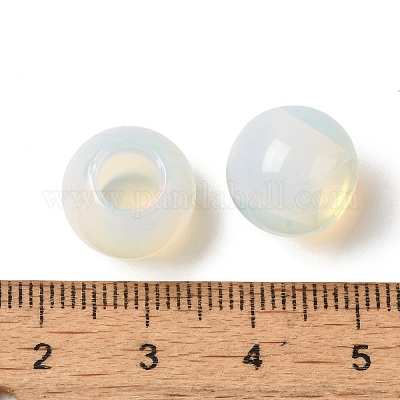 Европейские бусины из натуральных и синтетических камней G-N342-03-1