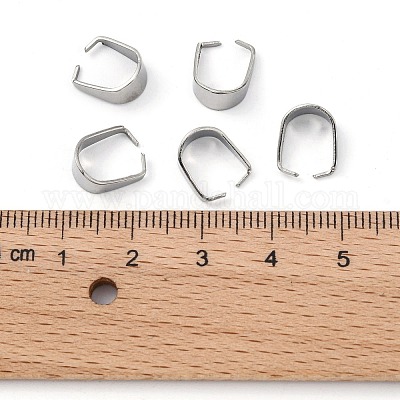 Защелкивающиеся дужки из нержавеющей стали марки 304 X-STAS-R048-10x7mm-1