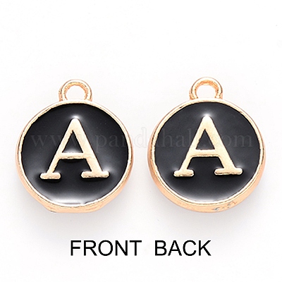 Позолоченные подвески из эмалевого сплава ENAM-SZ0001-26B-A-1