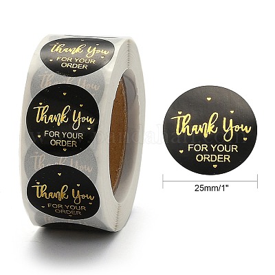 Wholesale 1 Inch Thank You Stickers - Pandahall.com