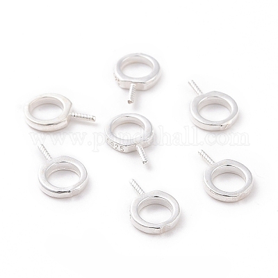 925 fermaglio a vite in argento sterling&nbsp;STER-D035-42S-1