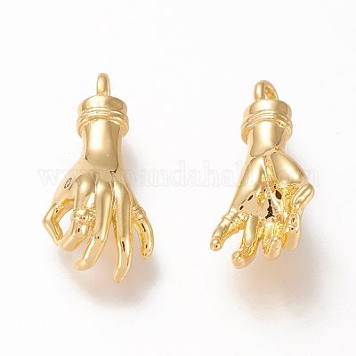 Подвески из латуни ZIRC-L098-031G-1