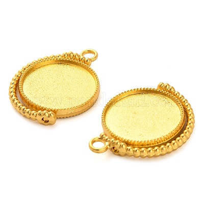 Цинк сеттингами подвески сплава кабошон&nbsp;LS-FIND-NH0001-13A-G-1