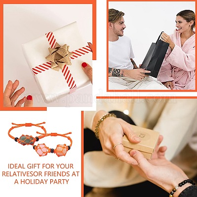 Регулируемый плетеный нейлоновый шнур макраме мешочек изготовление браслета AJEW-SW00013-13-1