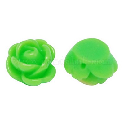 Непрозрачный цветок розы гранулы смолы X-CRES-B1029-A24-1