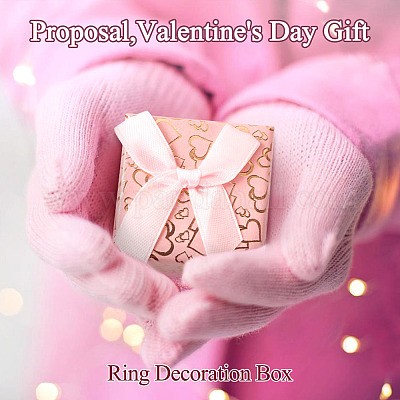 Бант картон бумага кольца подарочные коробки для хранения CON-TAC0001-16A-1