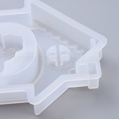 Рождественские кулоны diy силиконовые Молды DIY-D049-04-1