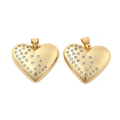 Латунные микро проложить кубического циркония подвески KK-R229-11G-A-1