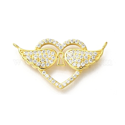 925 подвеска из стерлингового серебра с прозрачным микропаве и цирконием STER-P067-02G-1