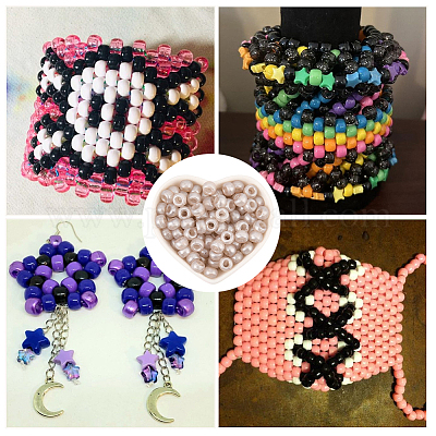 800cs пластиковые перламутровые бусины&nbsp;KY-SP0001-53A-1