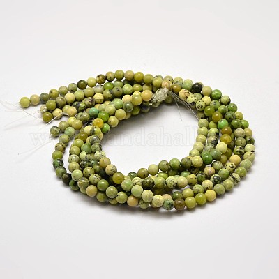 Бусины круглые натуральные змеевики G-F199-05-8mm-1
