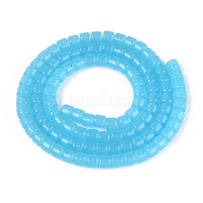 Стеклянные бусины GLAA-N065-4x4mm-B03-1