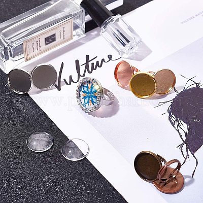 Поделки кольцо материалы KK-PH0035-53-1