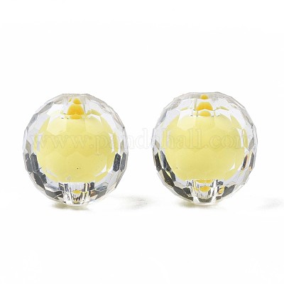 Прозрачные акриловые бусины&nbsp;TACR-S135-008-1