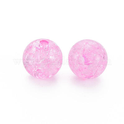 Прозрачных бусин акриловые треск&nbsp;MACR-S373-66B-N02-1