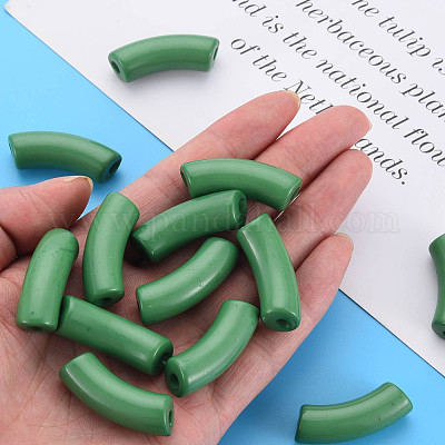 Непрозрачные акриловые бусины MACR-S372-001B-17-6333-1