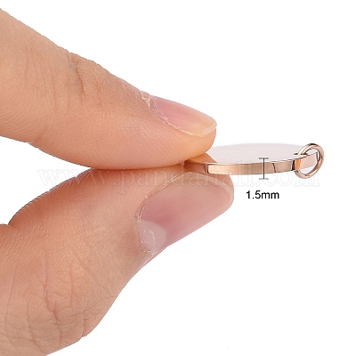 Ионное покрытие (ip) подвески из нержавеющей стали 304 STAS-I311-32G-RG-1