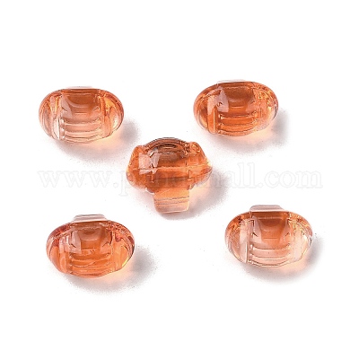 Стеклянные бусины GLAA-D303-05E-1