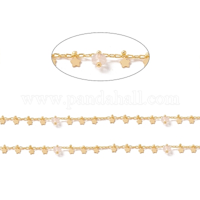 Цепочки из бисера колонны из натурального камня CHC-K012-01G-08-1