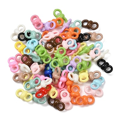 Непрозрачные акриловые подвески MACR-C039-06-1