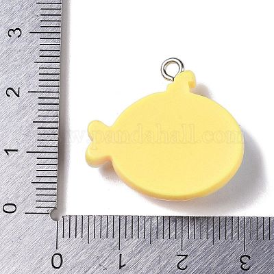 Подвески из непрозрачной смолы на тему океана RESI-S403-02H-1