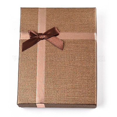 Картон ювелирные изделия ожерелье коробки CBOX-T006-04B-1