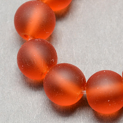 Стеклянные бусины GLAA-S031-10mm-06-1