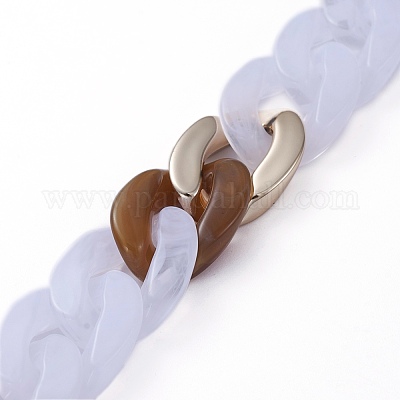 Обшивка из пластика ccb ручной работы AJEW-JB00680-05-1