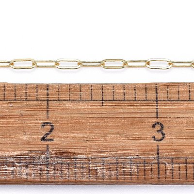 Паяные латунные цепочки для скрепок CHC-G005-06G-01-1
