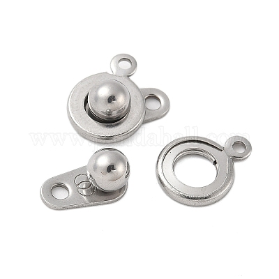 Застежки-кнопки из нержавеющей стали 201 STAS-K212-02P-1