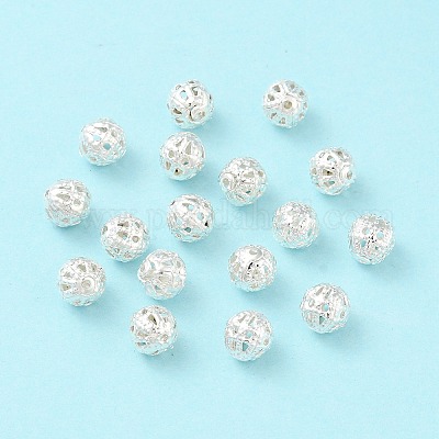 Латунные филигранные бусы EC120-S-1