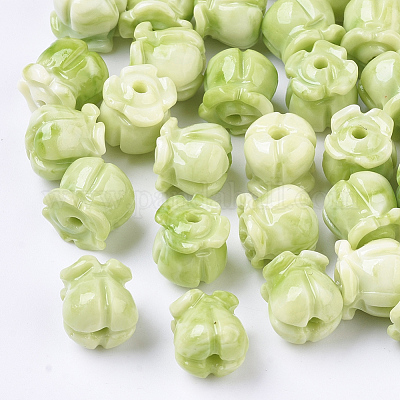 Синтетических коралловых бусин CORA-R017-28-B03-1