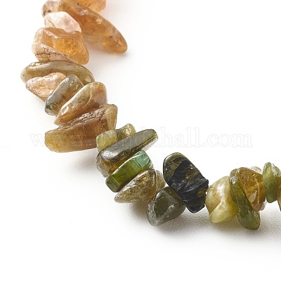 Натуральные многоцветные браслеты из бусин турмалина&nbsp;BJEW-JB06243-1