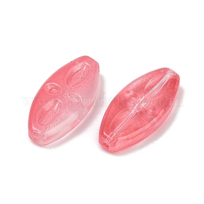 Прозрачные стеклянные бусины DGLA-E004-14F-1