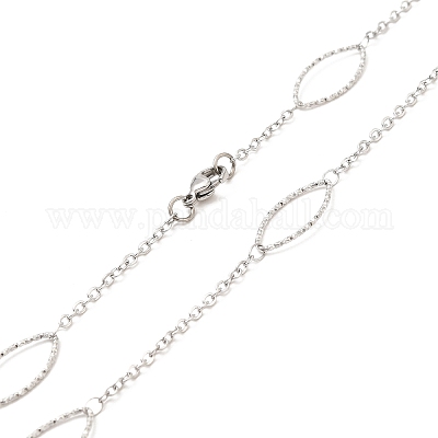 Не тускнеющие ожерелья из нержавеющей стали 304 STAS-D084-29P-1