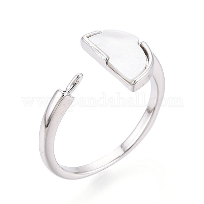 Полукруглая форма латунная оболочка манжета кольца настройки KK-T076-64P-1