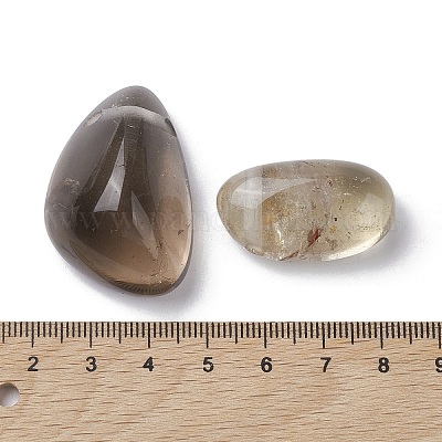 Натуральный дымчатый кварц бисер G-C110-09-1