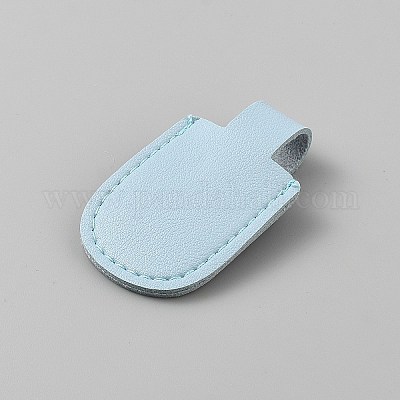 Чехлы для кусачек для ногтей из искусственной кожи в форме арки&nbsp;DIY-WH20007-327C-1