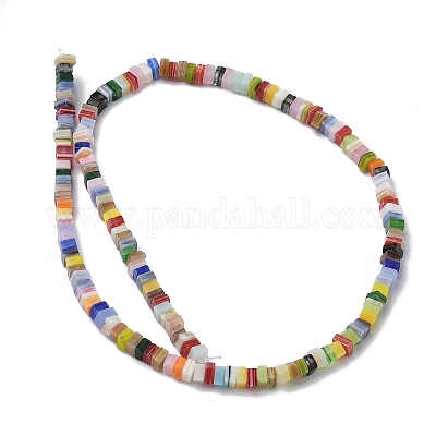 Бусы лэмпворк ручной работы&nbsp;LAMP-Q037-02A-09-1