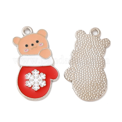 Рождественские эмали сплава подвески ENAM-D050-13F-01P-1