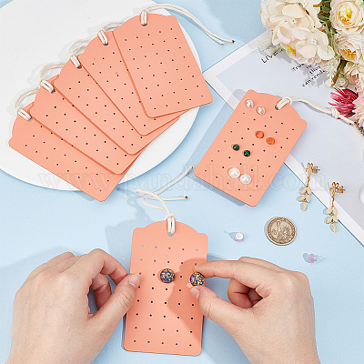 Органайзер для подвесных сережек из искусственной кожи EDIS-WH0022-28C-1