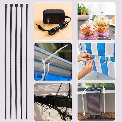 100шт нейлоновые кабельные стяжки&nbsp;TOOL-TA0001-14E-03-1