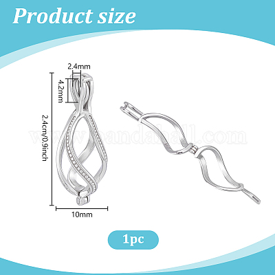 1 шт. 925 подвески из стерлингового серебра с бусинами FIND-PH0026-27-1