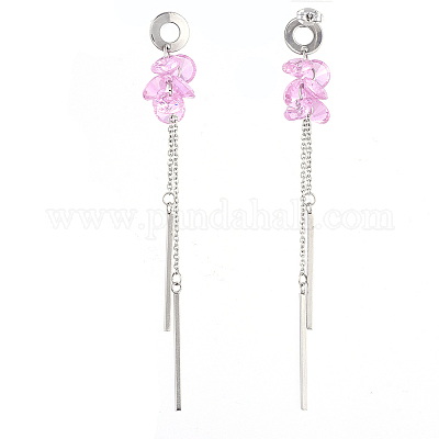 Серьга-гвоздик из нержавеющей стали 304 EJEW-JE04140-02-1